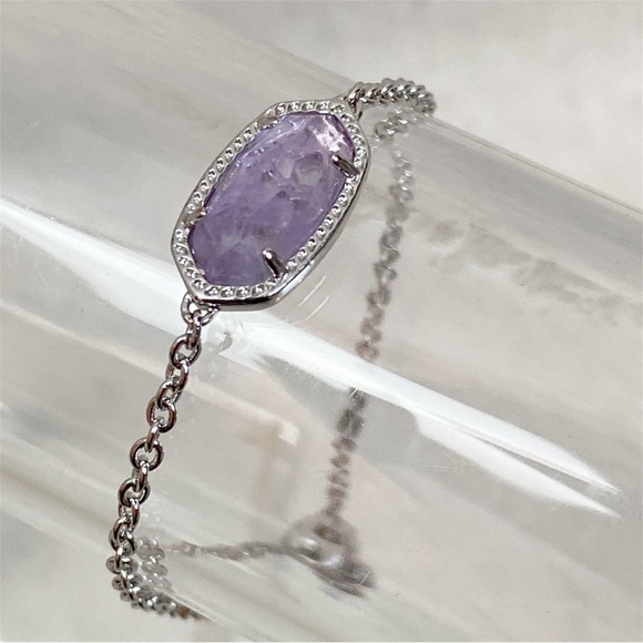 Kendra Scott Jewelry - Kendra Scott Elaina Adjustable Bracelet in Amethyst